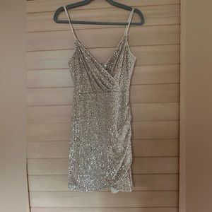 Golden Homecoming Dress